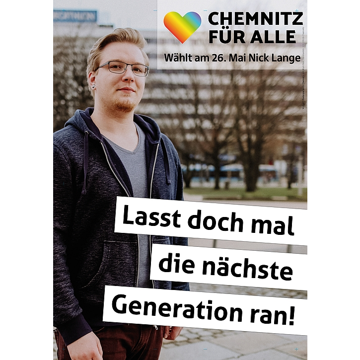 Wahlplakate Chemnitz 